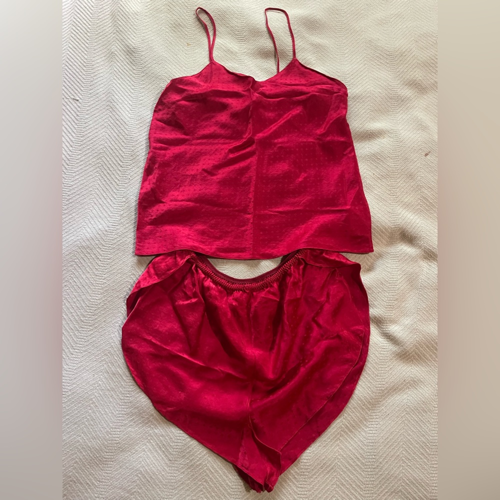 Silky soft pajama lingerie set